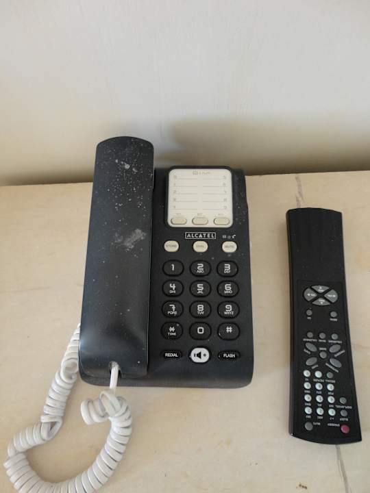 Telefon von der Baustelle Hotel Amir Palace