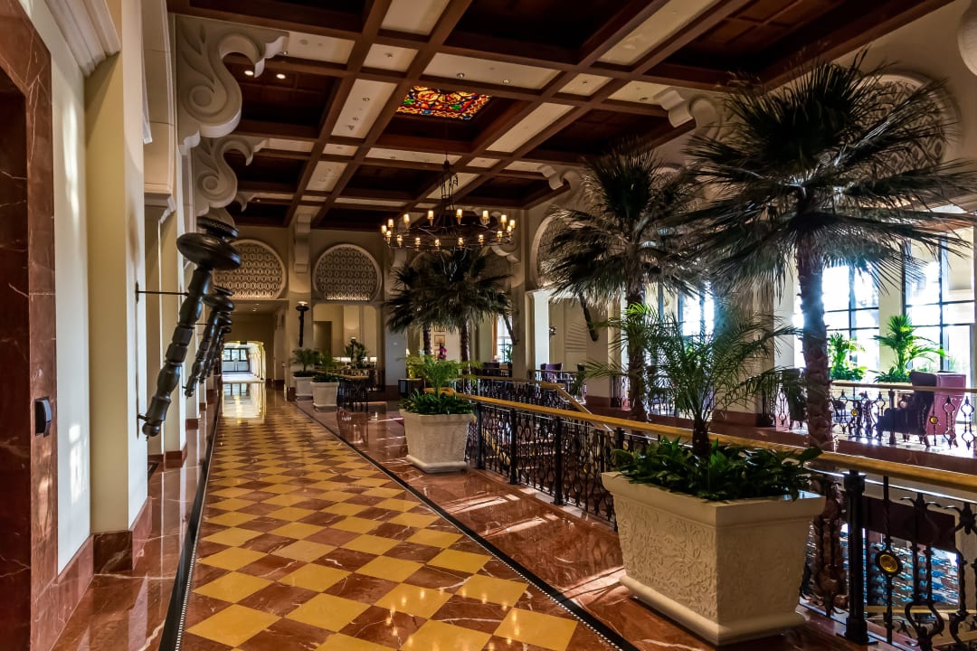In der Lobby One&Only Royal Mirage Resort Dubai at Jumeirah Beach