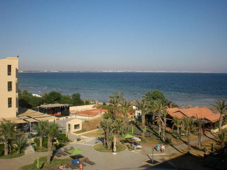 Ausblick aus dem Zimmer Hotel Rosa Beach