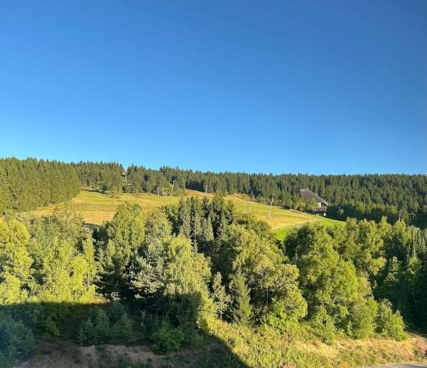 Ausblick AHORN Hotel Am Fichtelberg