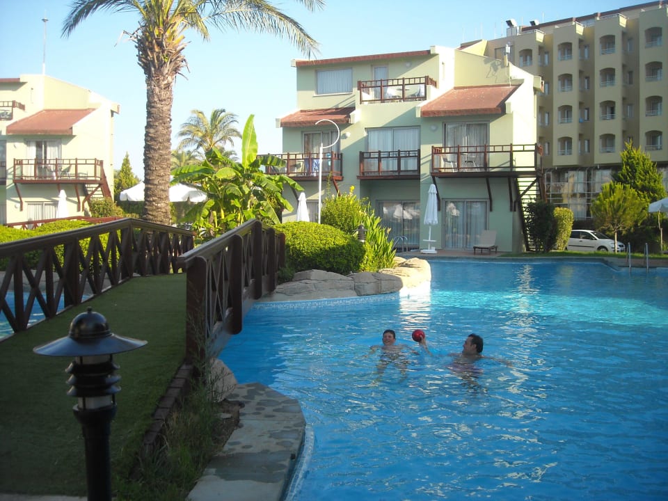 Vanuit onze kamer Selectum Family Resort Side