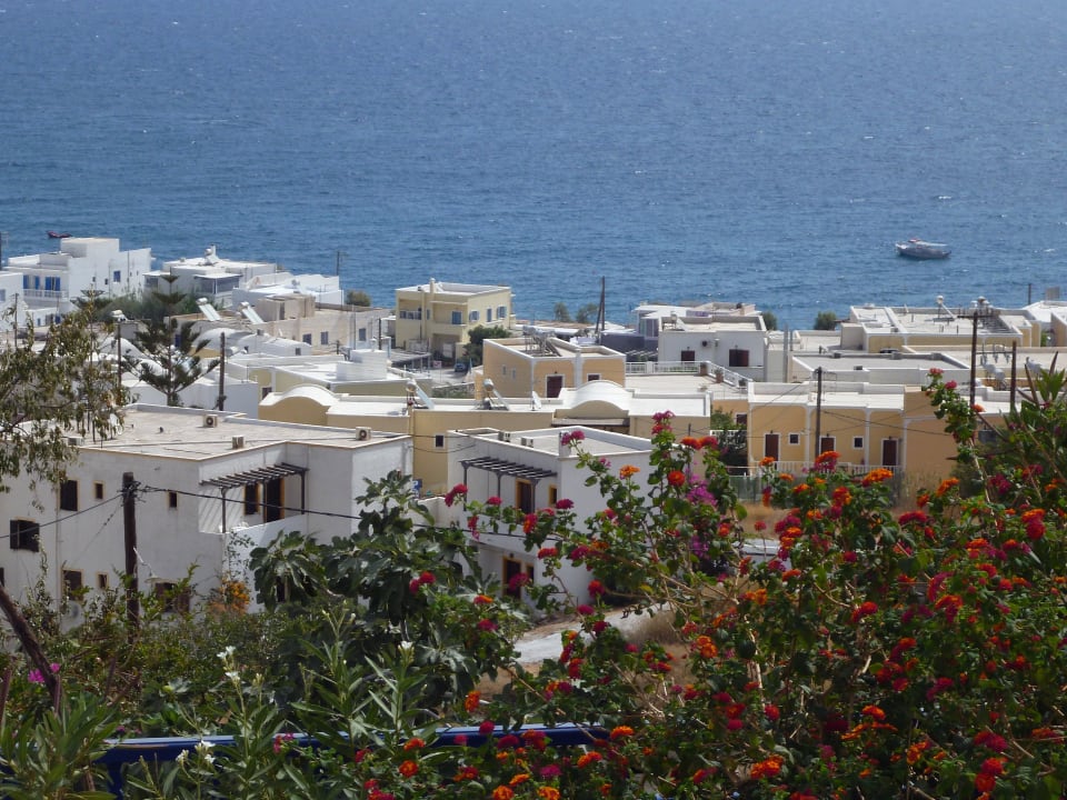 Blick von unserer Terrasse Hotel Aegean View
