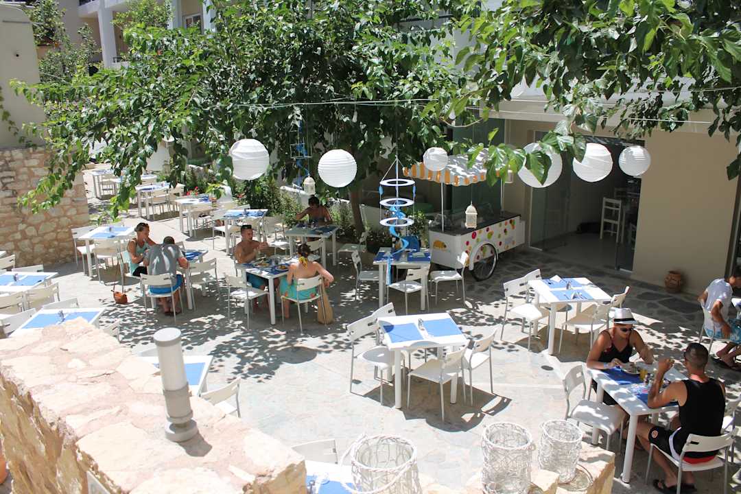 Restaurant exterieur Dimitrios Beach Hotel