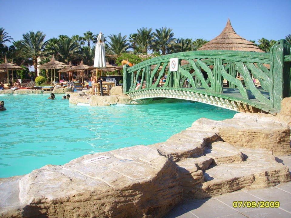 Ein Pool von drei Beach Albatros Resort