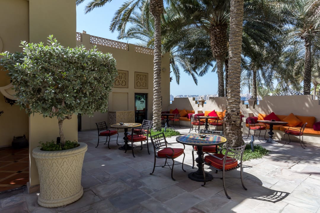 Innenhof Grillrestaurant One&Only Royal Mirage Resort Dubai at Jumeirah Beach