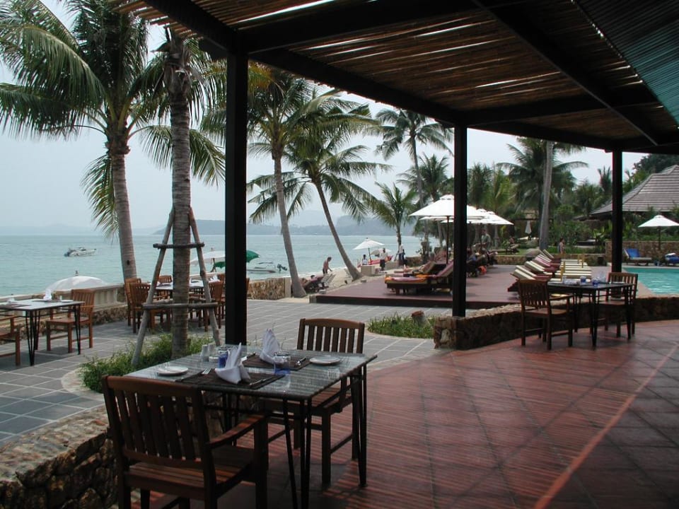 Ansicht vom Frühstücksrestaurant am Meer Bo Phut Resort & Spa