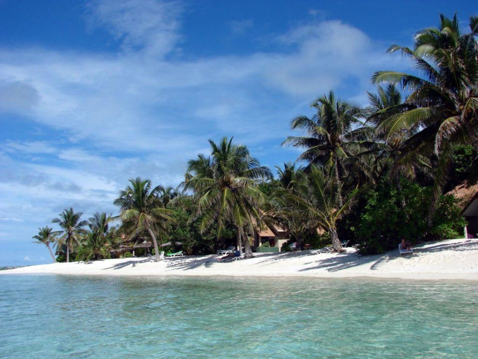 Blick auf die Nordseite von Summer Island Summer Island Maldives