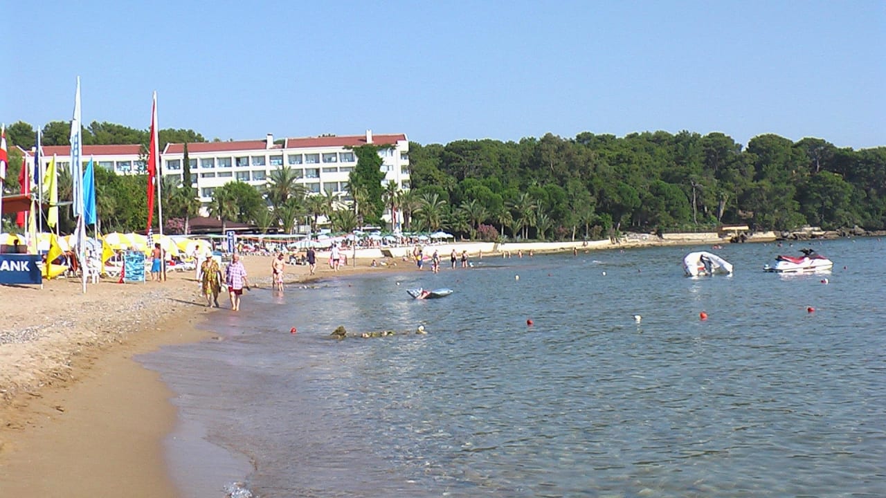 Plaża hotelu Annabella Diamond&Spa Annabella Diamond Hotel & Spa