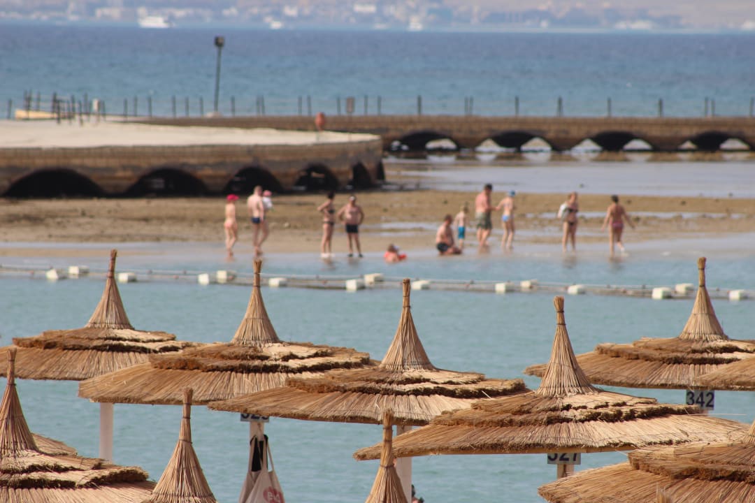Blick zum Strand Pickalbatros Dana Beach Resort - Hurghada