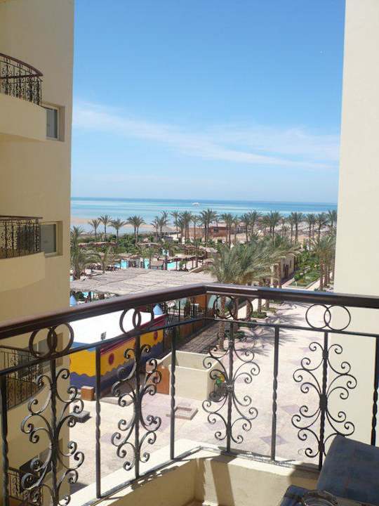 Blick vom Balkon Le Jardin Aqua Park Resort