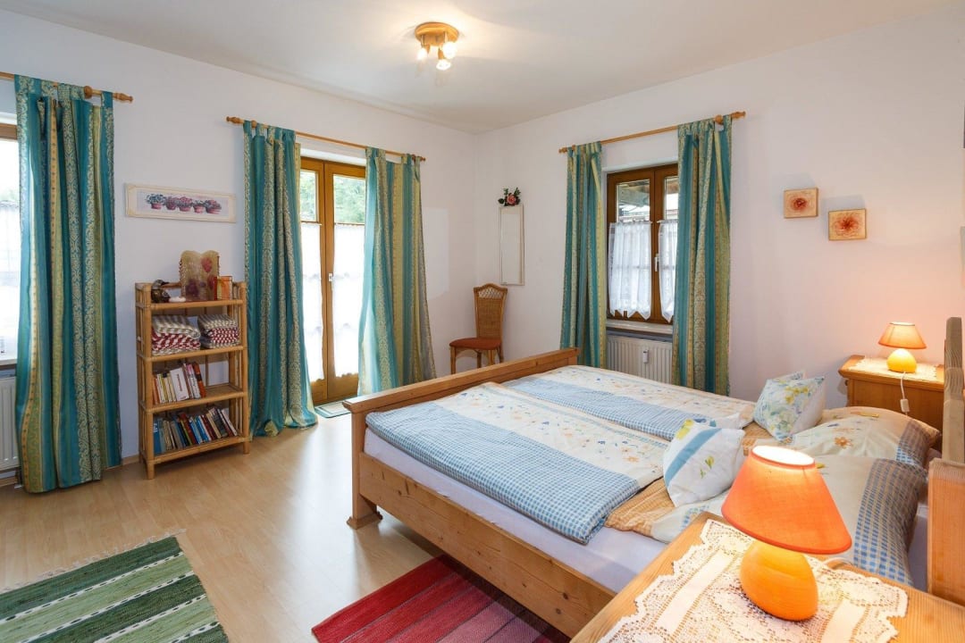 Schlafzimmer Ferienwohnung Geierstanger