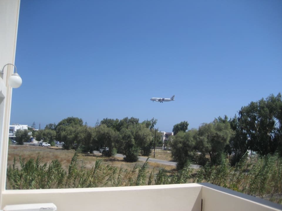 Ausblick vom Hotel  Hotel Strogili
