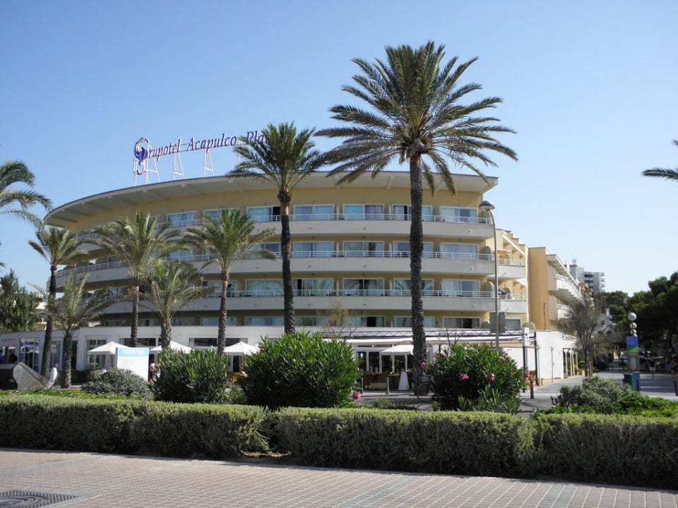 Blick vom Strand Grupotel Acapulco Playa - Adults Only