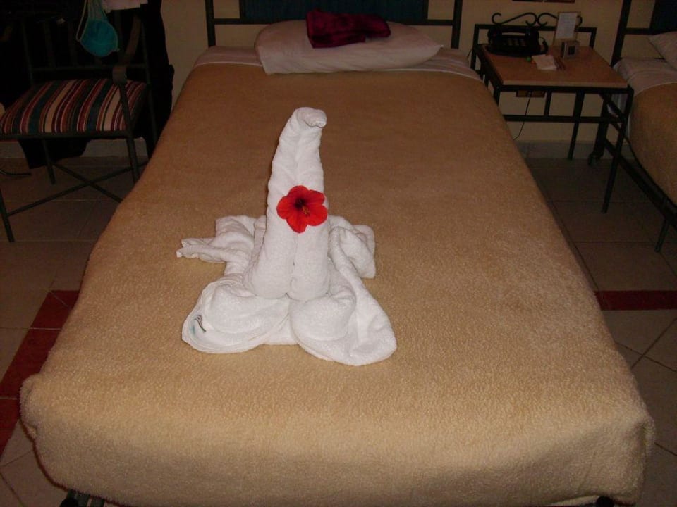 Bett im Zimmer Jaz Makadi Oasis Resort