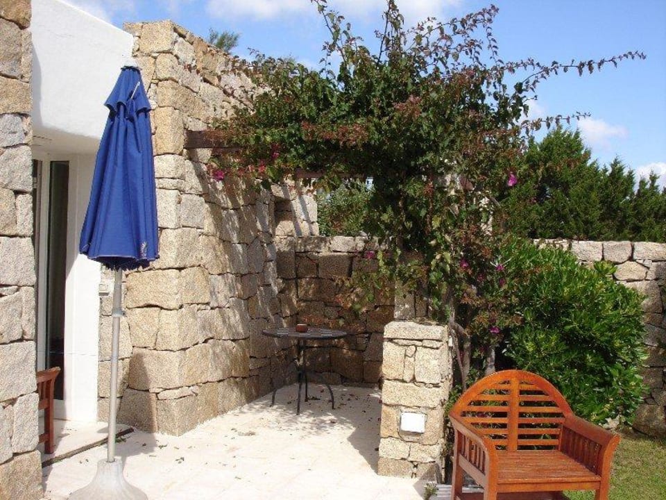 Privatterrasse  Hotel Grand Relais dei Nuraghi