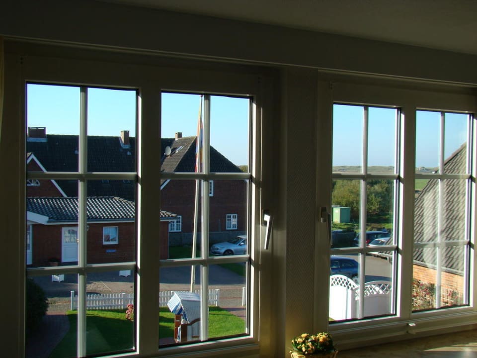 Blick aus unserem Zimmer Hotel Pidder Lyng