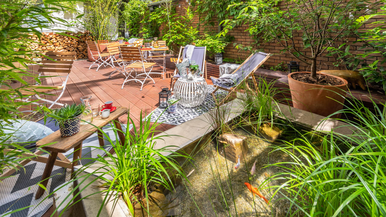 Gartenanlage Mosaic House Design Hotel