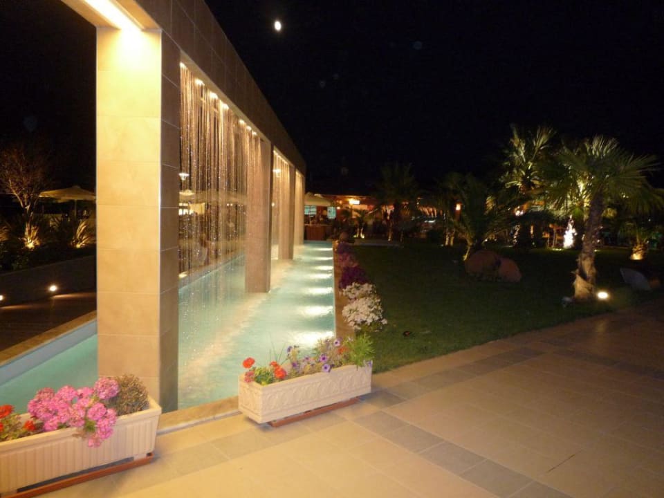 Erster Abend in der Hotelanlage alltoura Club Hotel Poseidon Palace