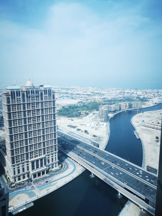 Ausblick JW Marriott Marquis Hotel Dubai