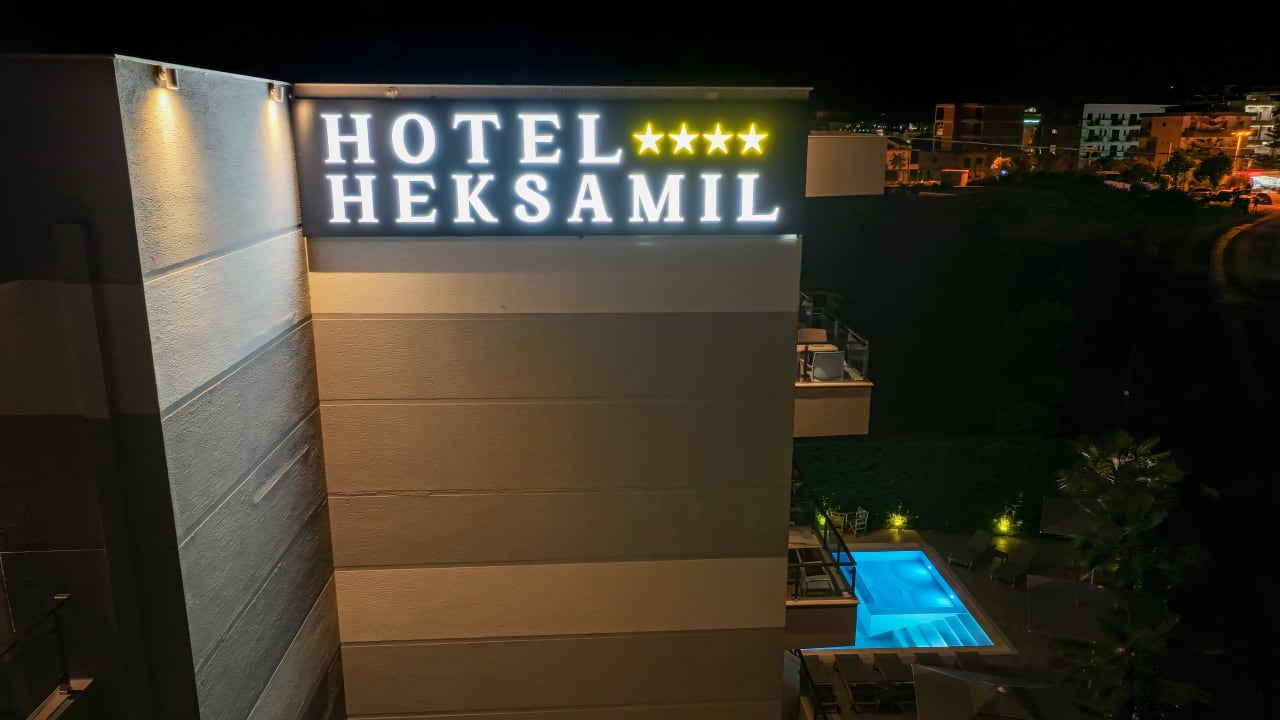 Außenansicht Heksamil Hotel