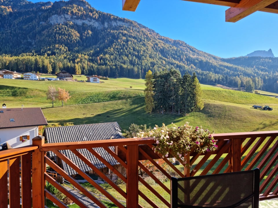 Ausblick Hotel Chalet Tianes