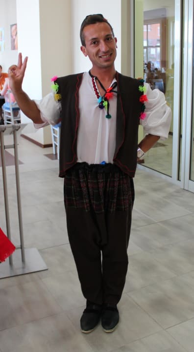 Bulgarischer Abend..Animateur Ivan Sol Luna Bay