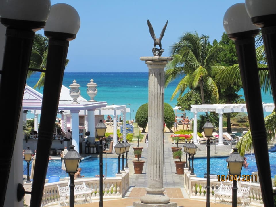 Ausblick von der Lobby Hotel Riu Palace Tropical Bay