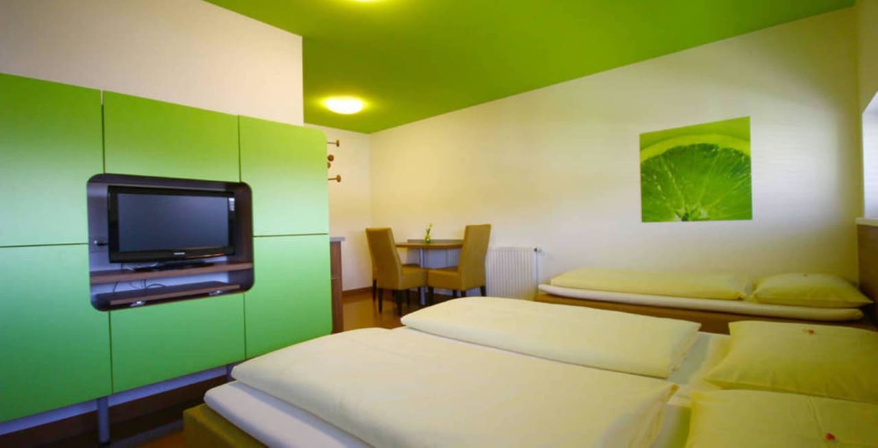 Dreibettzimmer Hotel Greenrooms