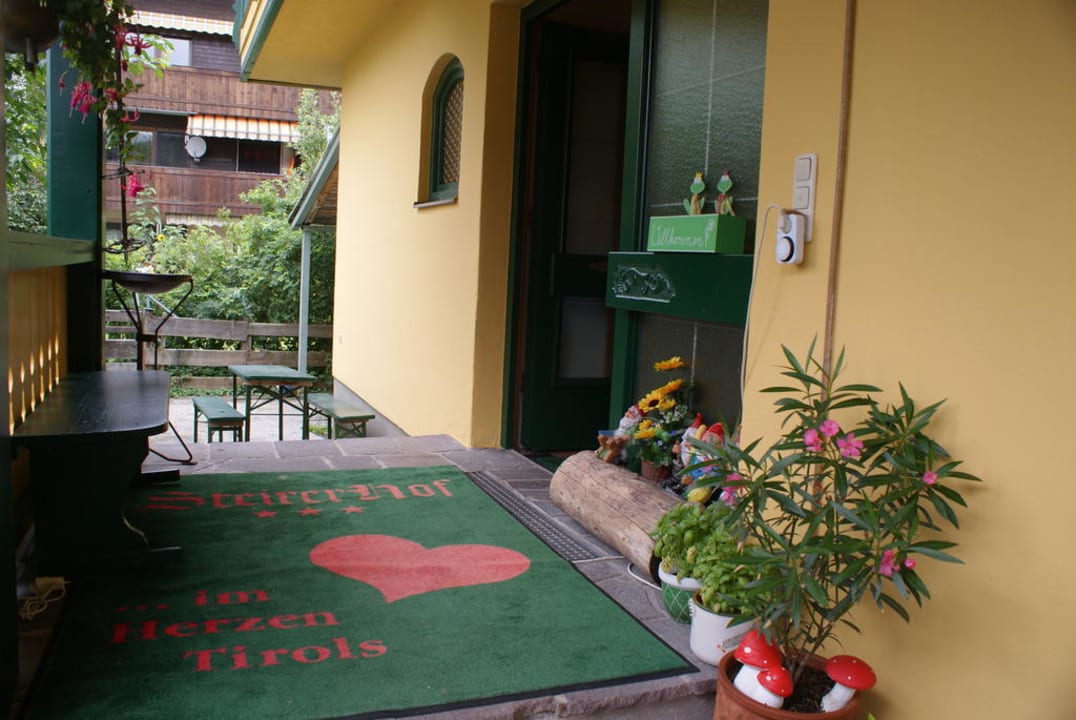 Eingangsbereich Pension Steirerhof
