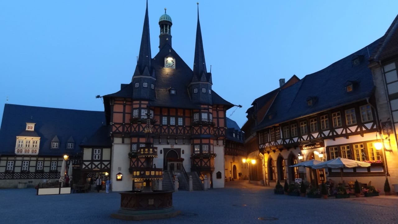 Wenn es Nacht wird A-ROSA Gothisches Haus Wernigerode