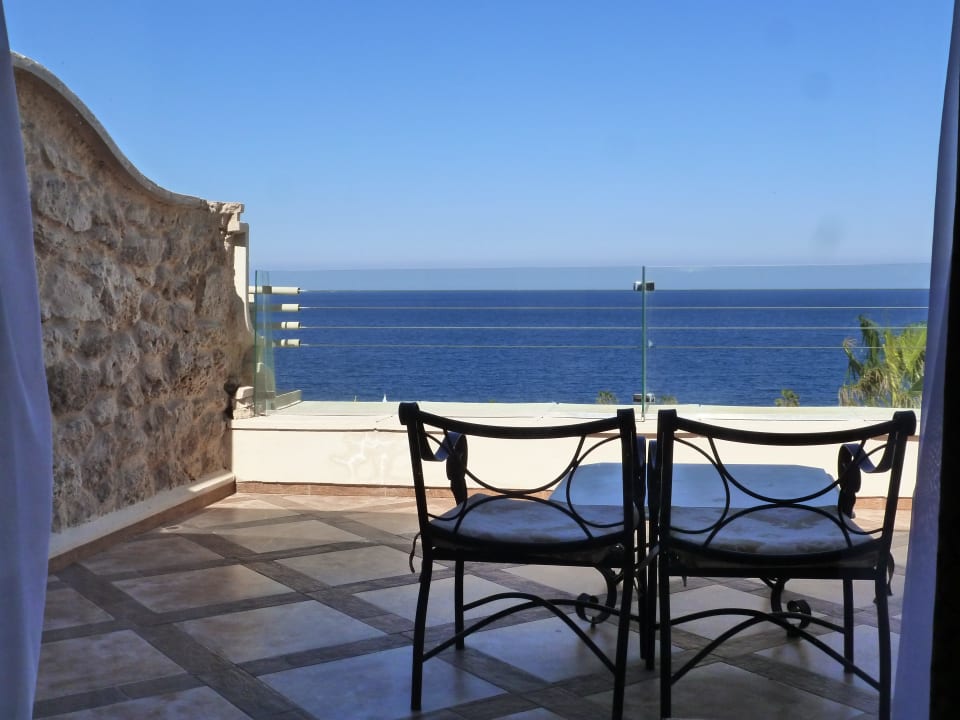 Unsere terrasse Pickalbatros Citadel Resort