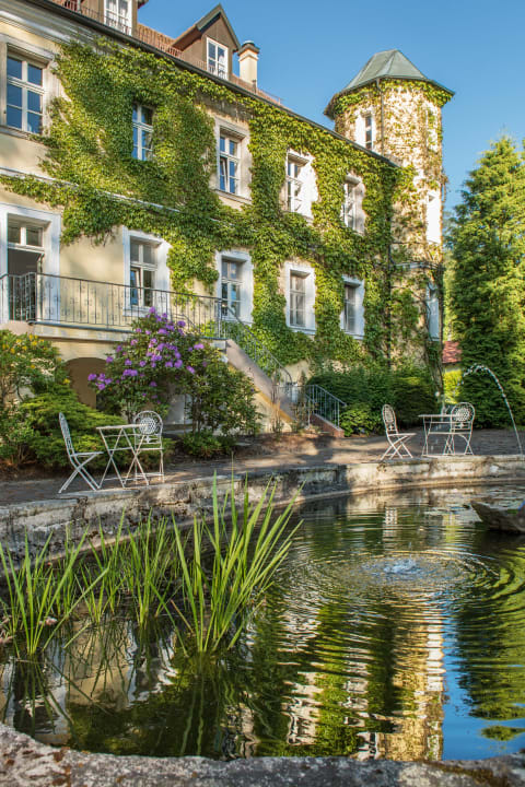 Außenansicht Landschloss Ernestgrün