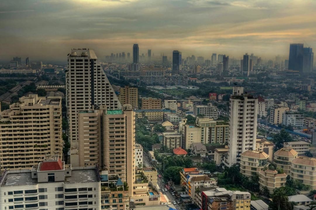 Blick aus dem Zimmer im 17. Stock The Landmark Bangkok