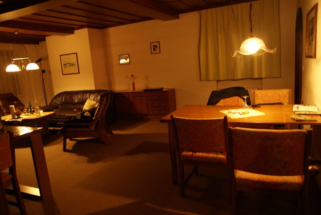 Wohnzimmer Ferienwohnungen Lohwies
