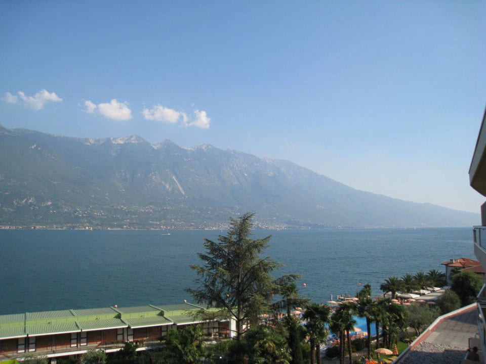 Ausblick vom Balkon Hotel Ideal