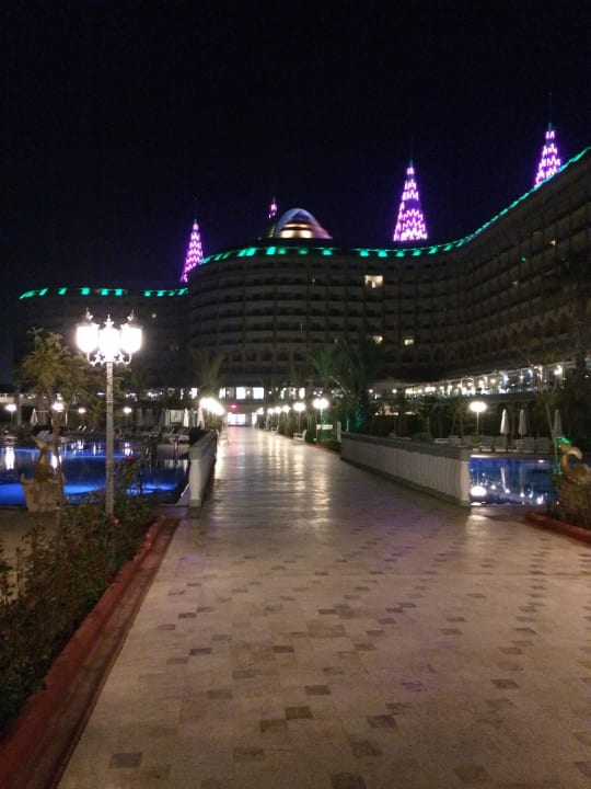 Sehr schön beleuchtet Hotel Delphin Imperial