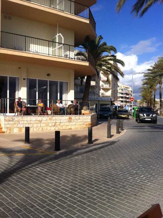 Terrassenfeeling.. Hotel Las Arenas