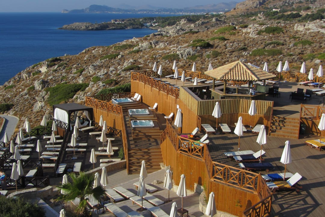 Sonnenterrassen Horizon Bereich Hotel Kalithea Horizon Royal