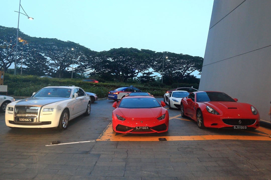 Hotelfuhrpark Marina Bay Sands