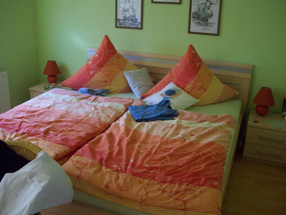Schlafzimmer Ferienwohnung Wichelmann