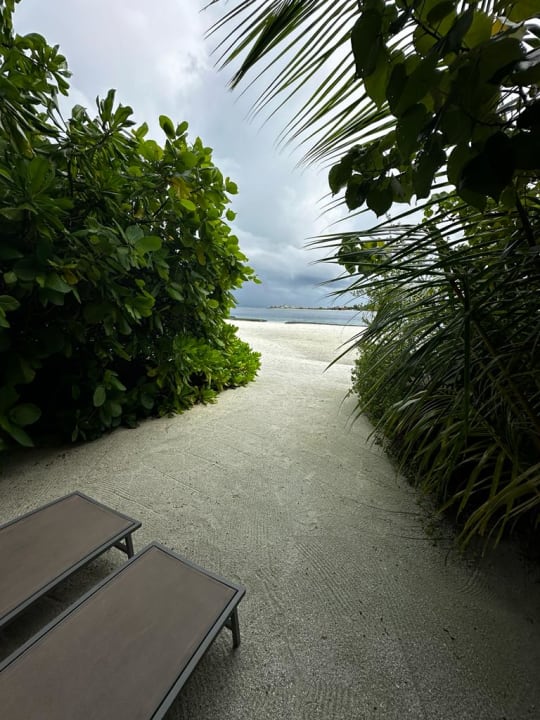 Ausblick Sun Siyam Vilu Reef