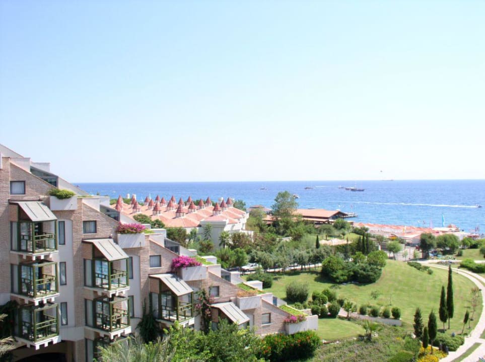 Blick vom Zimmer (Haupthaus) Limak Limra Hotel & Resort