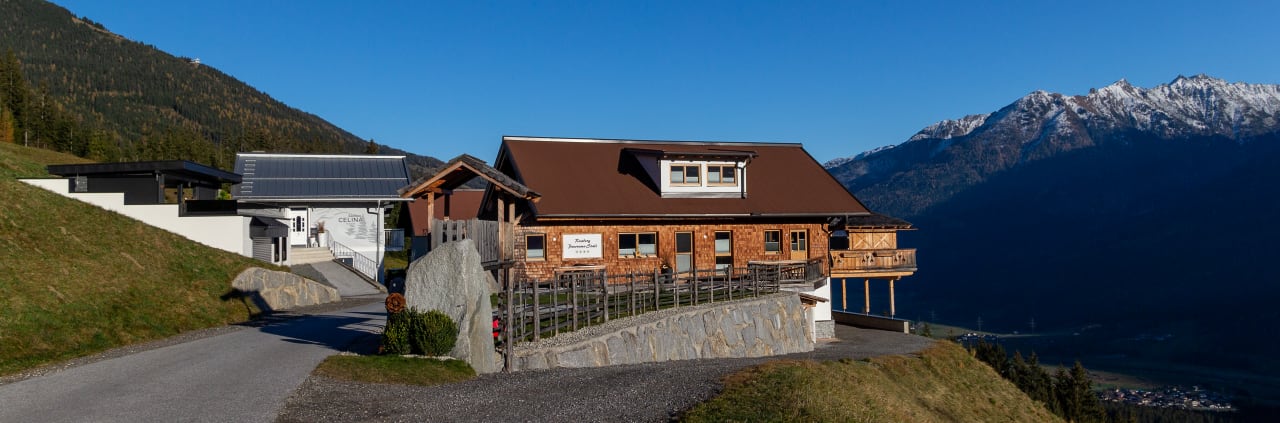 Außenansicht Landhaus Celina - Panoramastall Roßberg