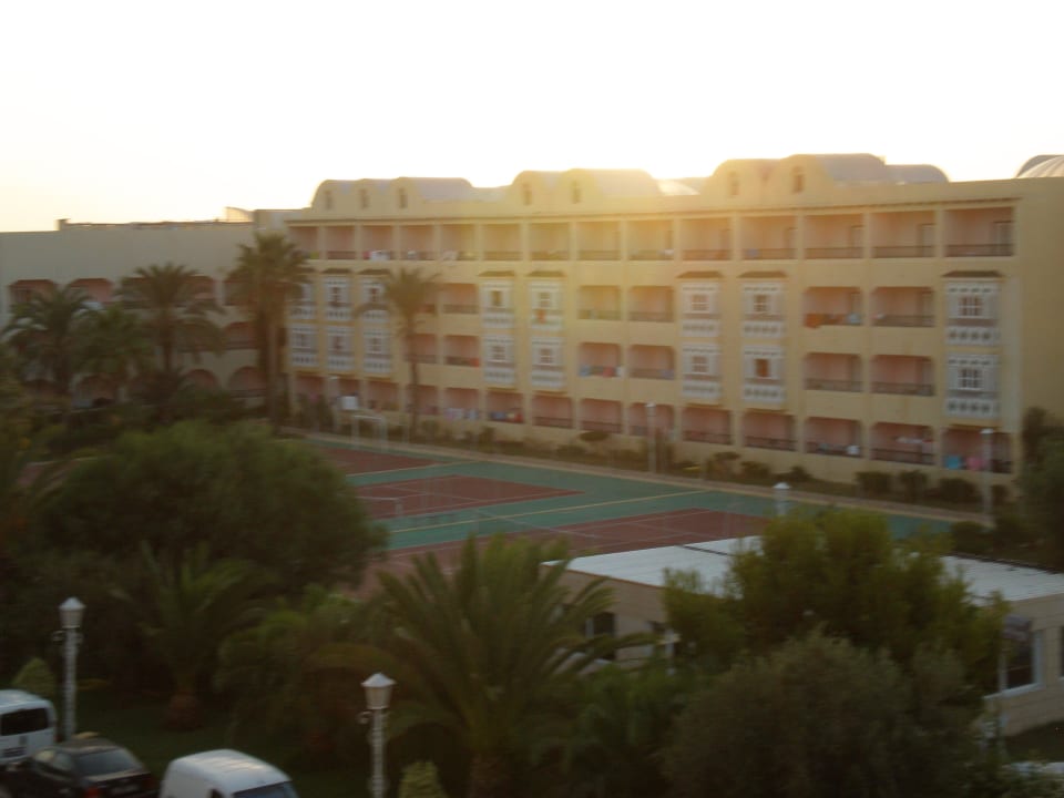 Tennisplätze und Hotelanlage Houda Golf & Beach Club