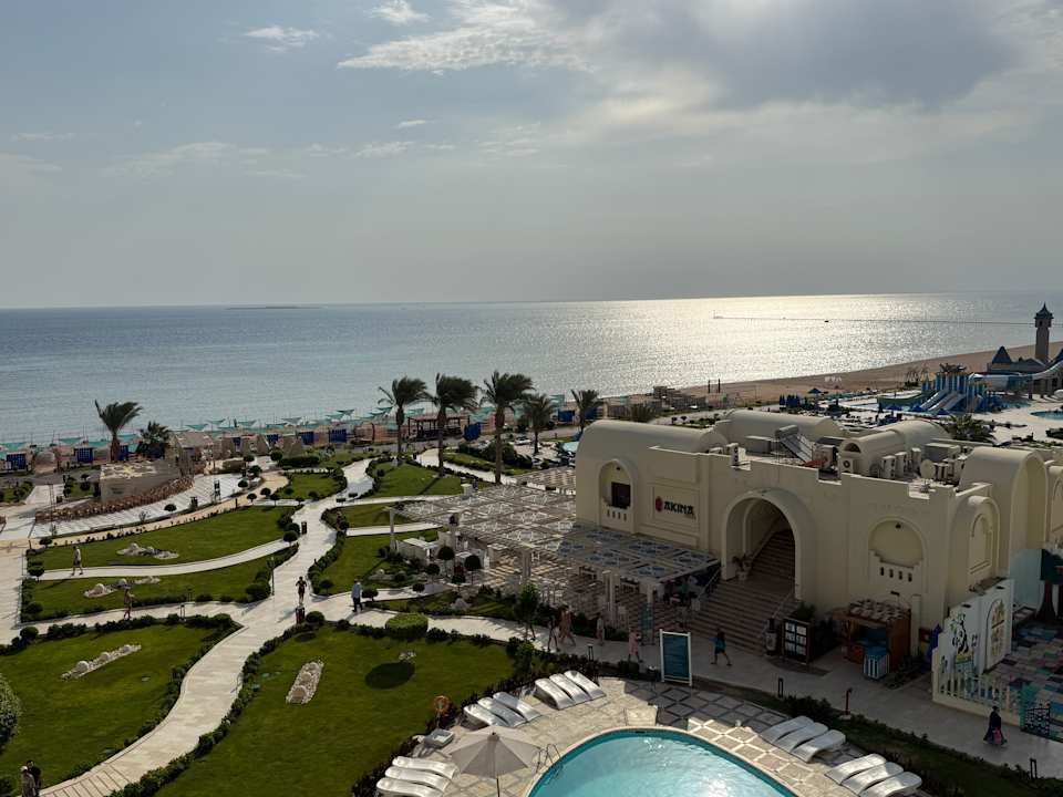 Ausblick Gravity Hotel & Aquapark Sahl Hasheesh