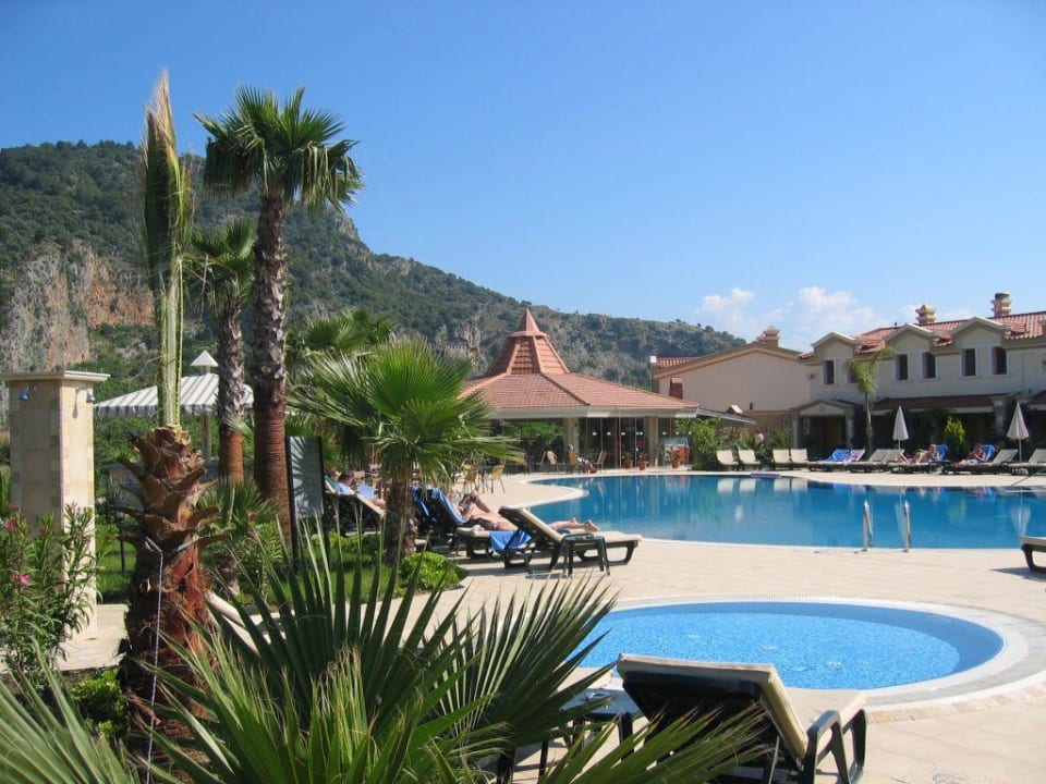 Blick auf das Restaurant und Wohnbereich Dalyan Resort