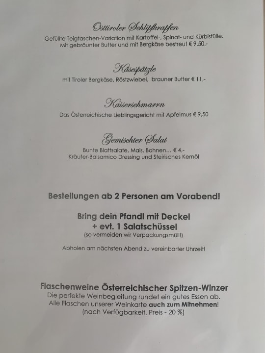 Gastro Hotel ORTNERHOF - Reiten . Wandern . Genießen