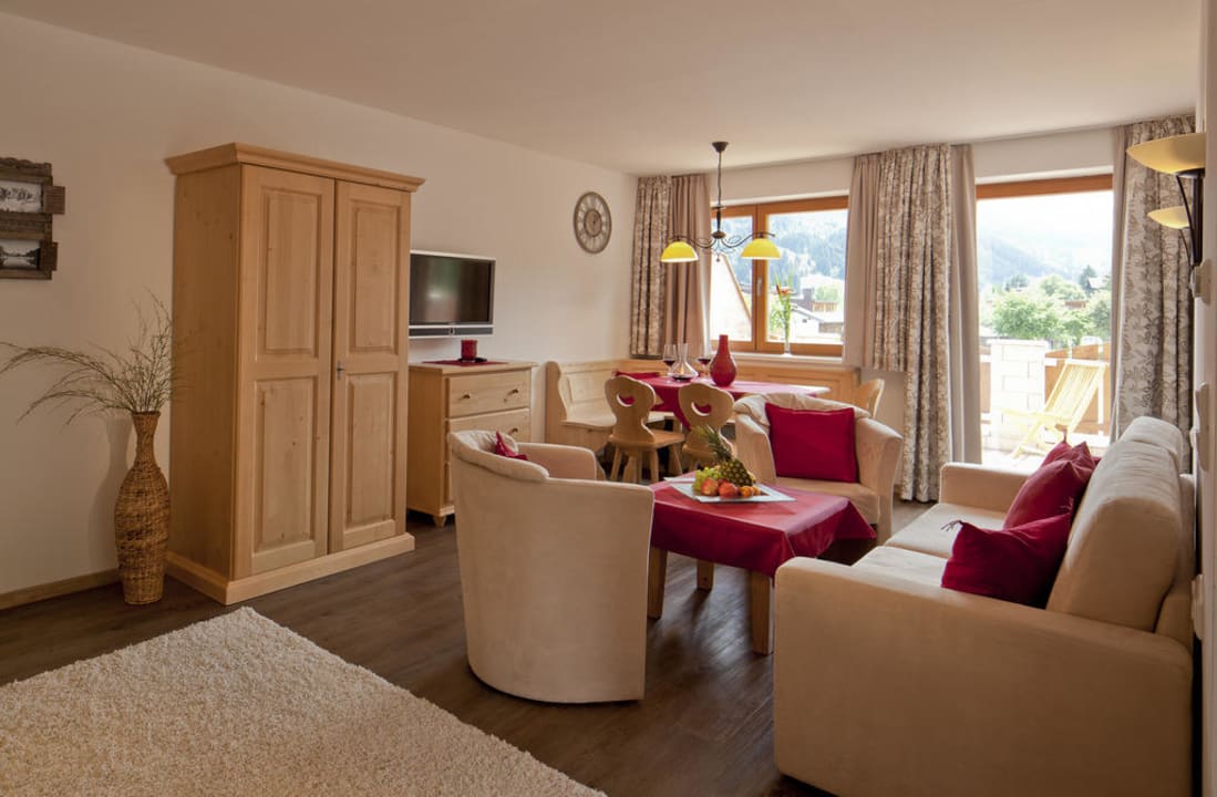Wohnzimmer Appartment Hohe Tauern TirolApart am Lift