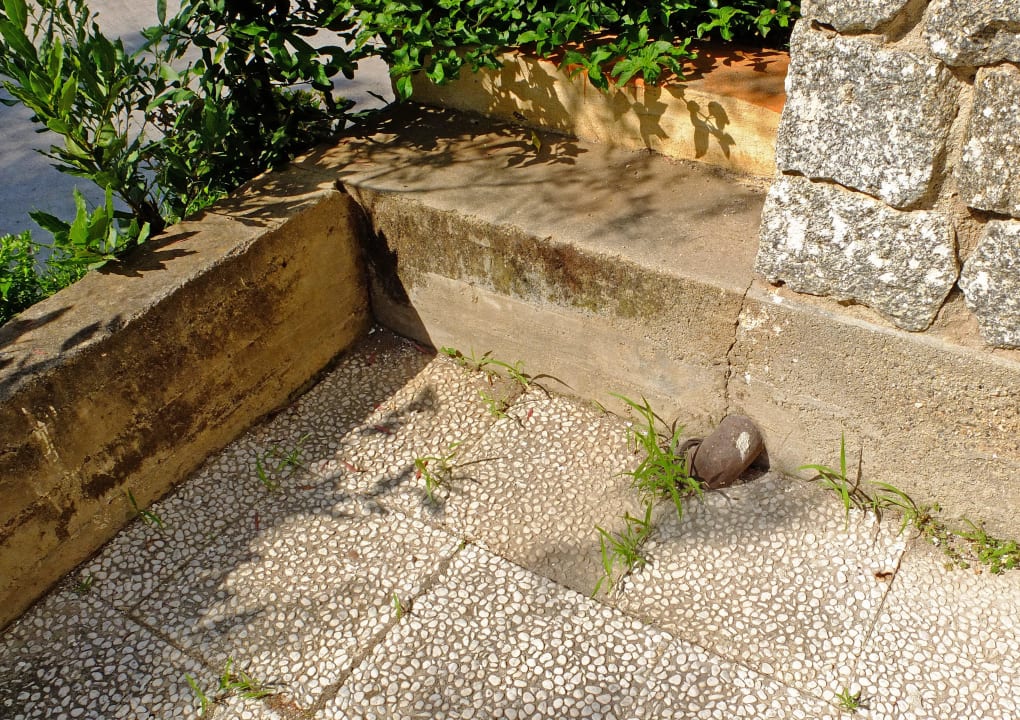 Terrasse Landseite Aldiana Club Rocca Nettuno Calabria