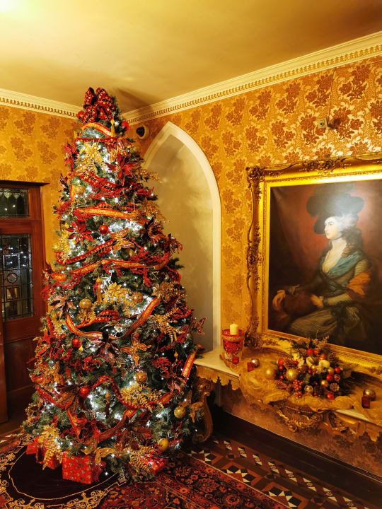 Lobby Hotel Cabra Castle